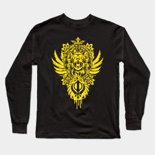 Khanda Warrior Long Sleeve T-Shirt